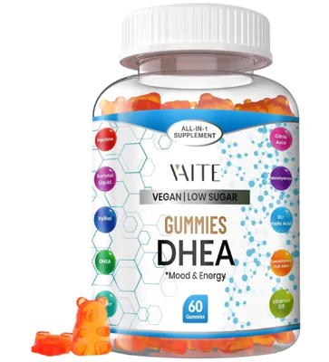 DHEA 50mg, 60 Gomas Mastigáveis, Vaite