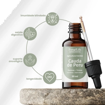 Extrato Líquido Cauda De Peru 30ml, Imunidade E Vitalidade - Microdose Life