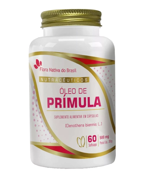 Óleo de Prímula, 60 cápsulas, Flora nativa