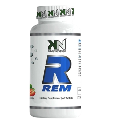REM, Composto com Melatonina, Gaba, 5-htp e ZMA, 60 Tablets, KN Nutrition