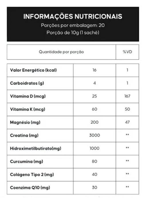 Creatina Sênior Fases, 20 Sachês Sabor Jabuticaba, Flora Nativa