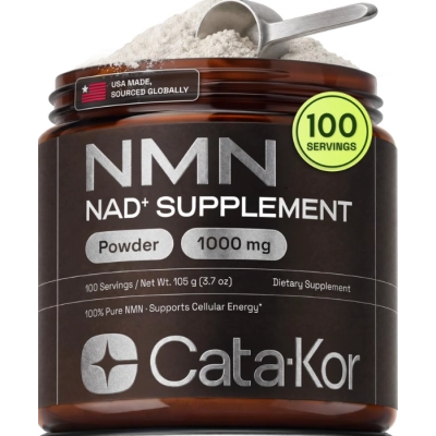 NMN 1000mg, 105g Puro em Pó, Cata-Kor