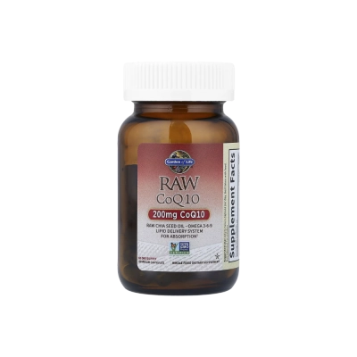 Raw Coq10, 200mg, 60 Cápsulas, Garden Of Life 