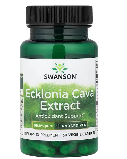 Ecklonia Cava 99,9% Pura, 30 Cápsulas, Swanson