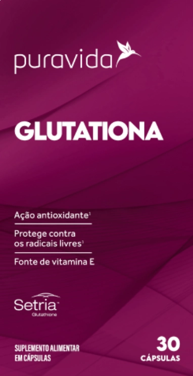 Glutationa, 30 Cápsulas, PuraVida