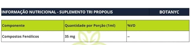 Tri Propolis Vermelha, Verde e Marrom, 60 Cápsulas, Flora Nativa
