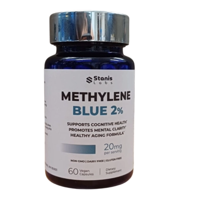Methylene Blue 2%, 20mg, 60 Cápsulas, Stanis Labs