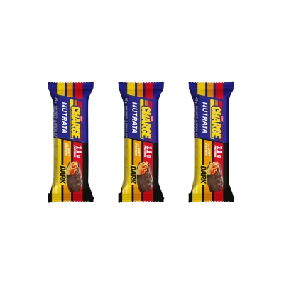 Barra de Proteína, Charge Bar, 3 Unidades, 45g cada, Nutrata