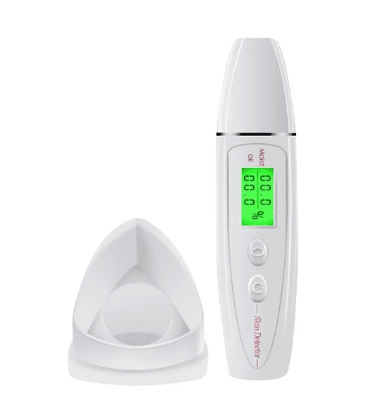 Avaliador e Detector inteligente de Umidade de Pele e Oleosidade, instrumento portátil