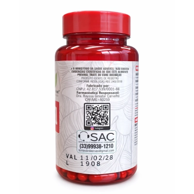 Morosil, 500mg, 60 Cápsulas, Fonte Verde Naturalle 