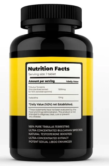 Tribulus Terrestris, 1200mg, 60 Tabletes, Orion Supplements