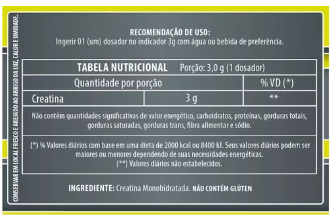 Creatina Monohidratada, 100% Pura, 150g, Flora Nativa