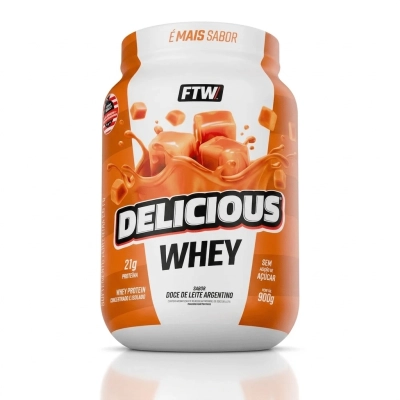 Whey Delicious, 900g Sabores, FTW