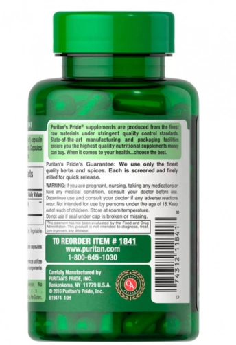 Cat's Claw, Unha de Gato, 500mg, 100 cápsulas, Puritan's Pride