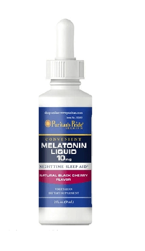 Melatonina 10mg, Líquida, 59ml, Puritan's Pride