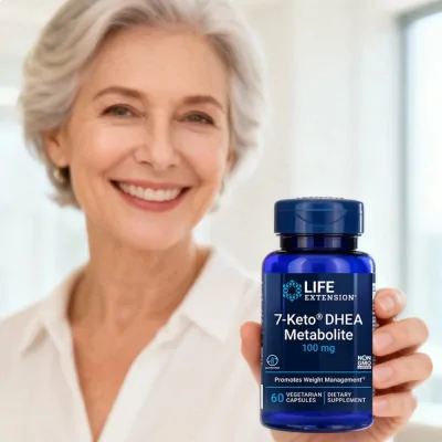 7-Keto DHEA Metabolite, 100mg, 60 Cápsulas, Life Extension