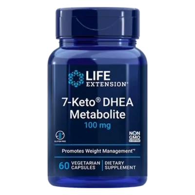 7-Keto DHEA Metabolite, 100mg, 60 Cápsulas, Life Extension