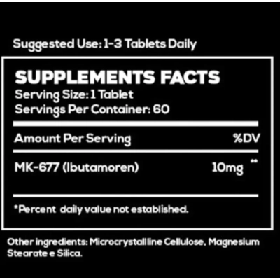 Nutrobal Mk-677 10 Mg, 60 Tablets, Androtech Research