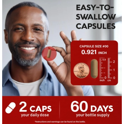 Tongkat Ali Men 1350mg, Energia, Força e Desempenho Masculino, 120 Cápsulas, Nutraharmony