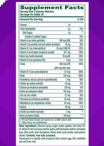 Multivitamínico Feminino, Power Plus, 90 Gomas Sabor Melancia, Vitafusion 