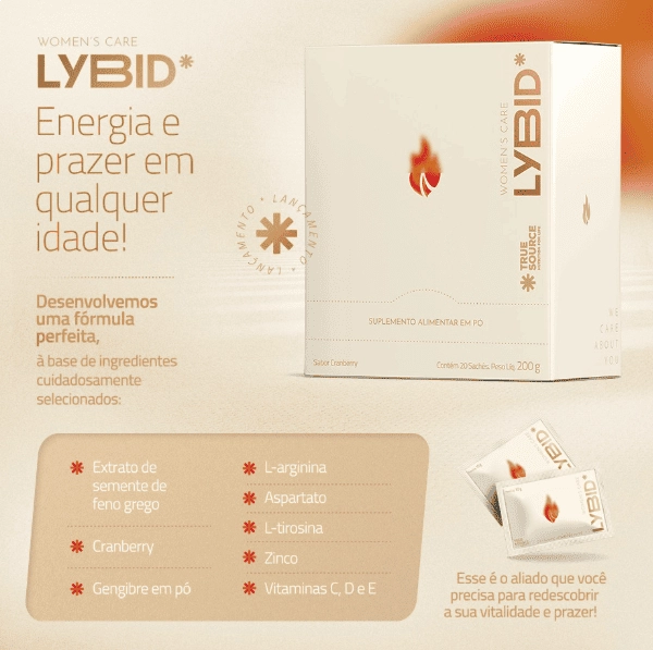 Lybid, Cuidados Femininos com Cranberry, 20 Sachês, True Source