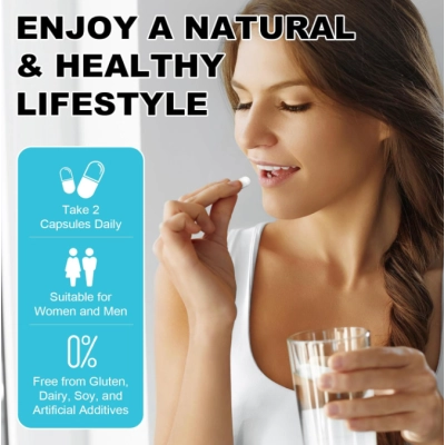 Gut Health 4 em 1, com Probióticos, Prebióticos, Pós-bióticos e Enzimas, 60 bilhões de UFC, 120 Cápsulas, Totaria Health