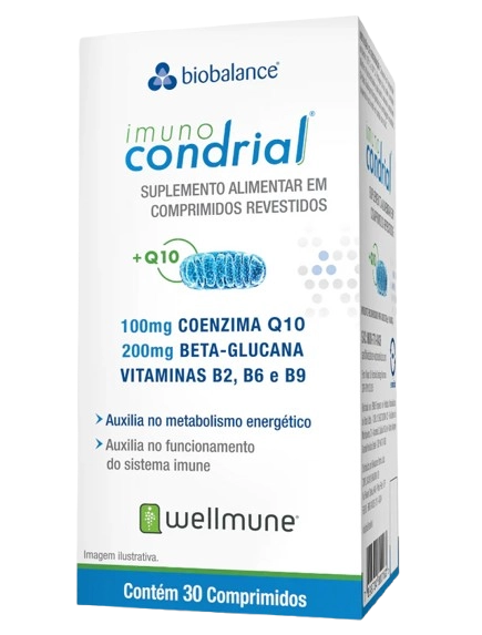 ImunoCondrial, Auxilia no metabolismo e Sistema imune, 30 Comprimidos, Biobalance