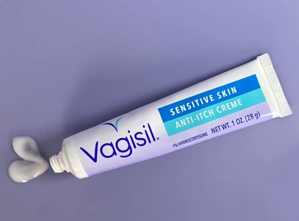 Fórmula para Pele Sensível com Hidrocortisona, Creme Para Infecções Fúngicas, 28g, Vagisil