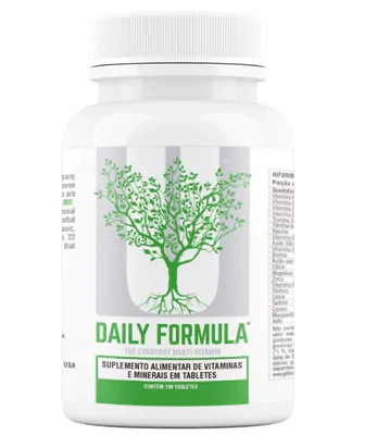 Multivitamínico e Multimineral Daily Formula, 100 tabletes, Universal Nutrition