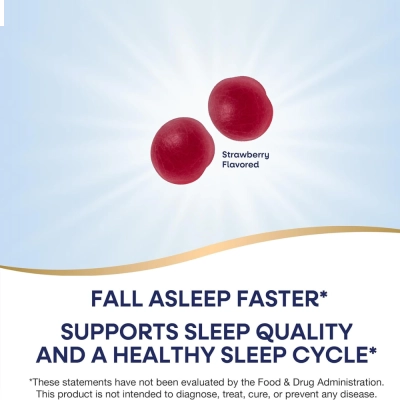 Melatonin Gummy, Strawberry Flavored, 120 Gummies, Nature's Way