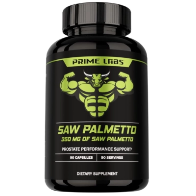 Saw Palmetto Extrato 350mg, 90 Cápsulas, Prime Labs