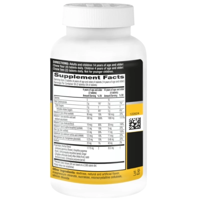 Vitamina C 1000mg, com Vitaminas ACE, Zinco, Selênio, Equinácea, Gengibre e Antioxidantes, 116 Comprimidos sabor Cítrico, Airborne