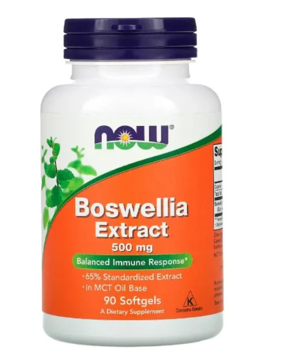 Boswellia Extract 500mg, 90 cápsulas, Now