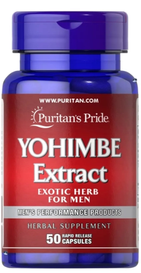 Yohimbine Extrato, 50 Cápsulas, Puritan's Pride