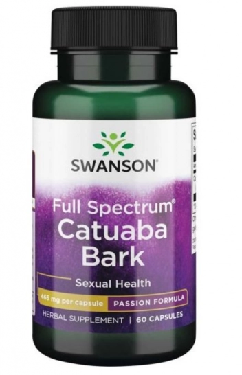 Catuaba Bark, 465mg, 60 cápsulas, Swanson