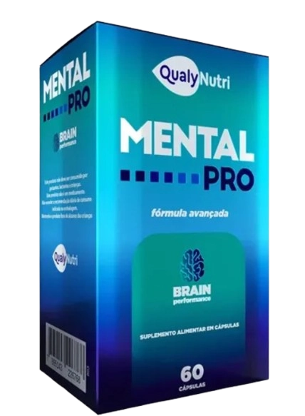 Mental Pro 500mg, 60 Cápsulas, QualyNutri