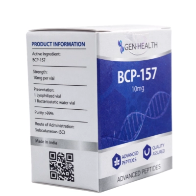 BPC-157 10mg, Peptídeo para Recuperação e Regeneração, Gen Health