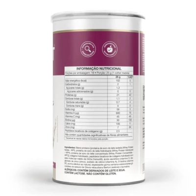 Isofort Beauty 450g, Whey Protein Isolado, Hidrolisado e Concentrado, Sabores, 21g de Proteína Por Porção, Vitafor