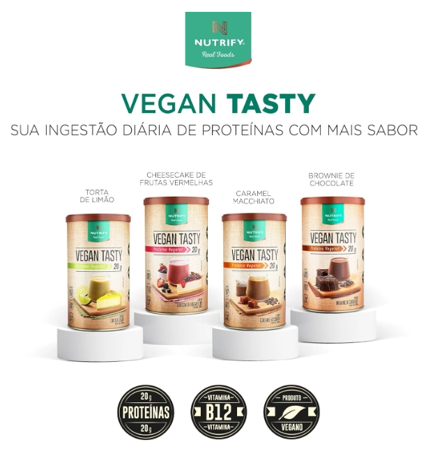 Vegan Tasty, Sabores, 420g, Nutrify