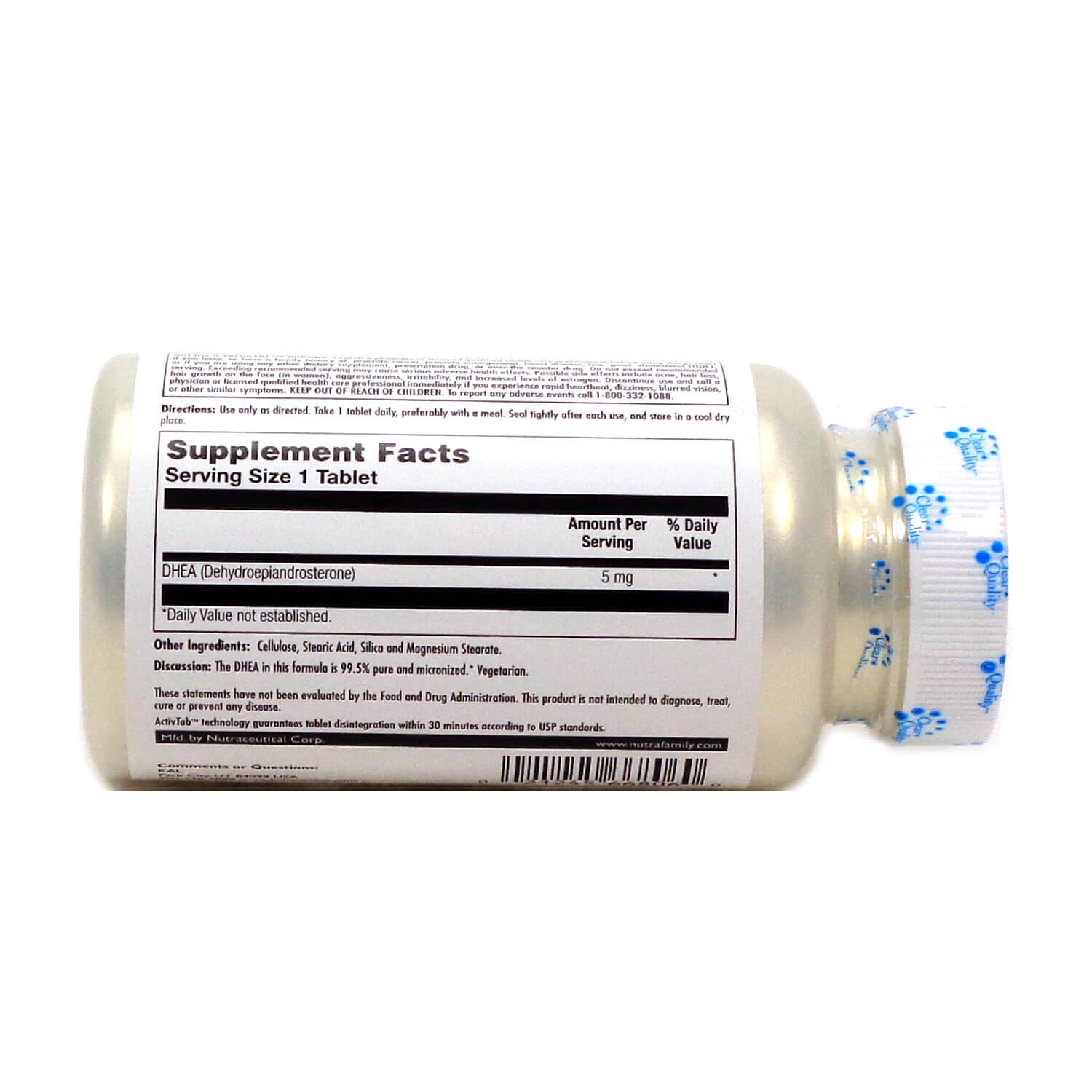 Dhea 5mg, 60 comprimidos, Kal