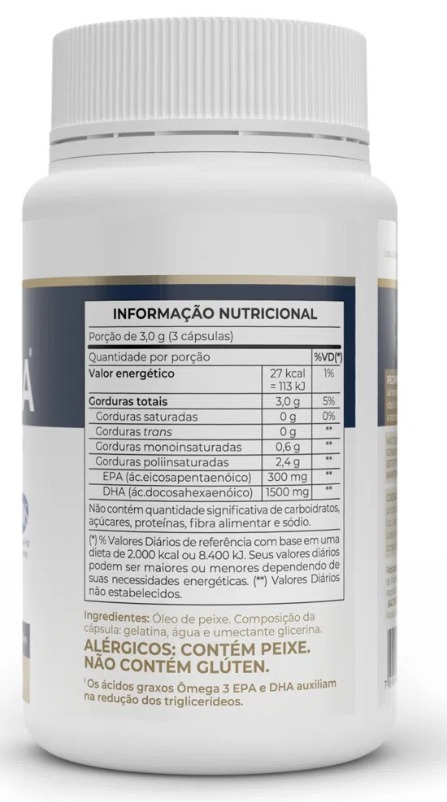 Mega DHA, 60 Cápsulas, Vitafor
