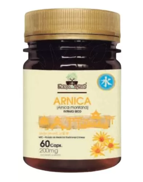 Arnica, 60 cápsulas, Folhas e Raízes