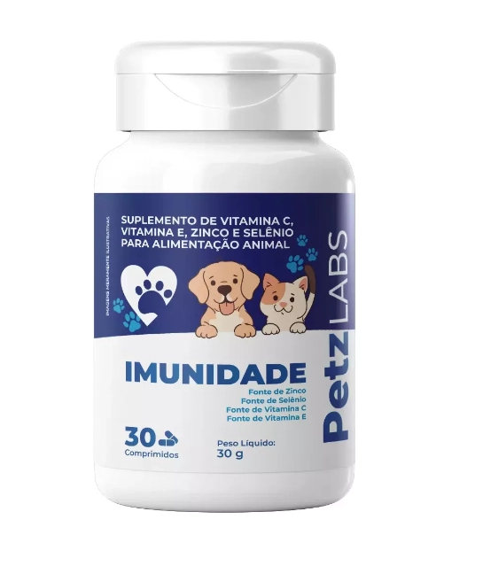 Suplemento para Imunidade Petz, 30 comprimidos, Petz Labs