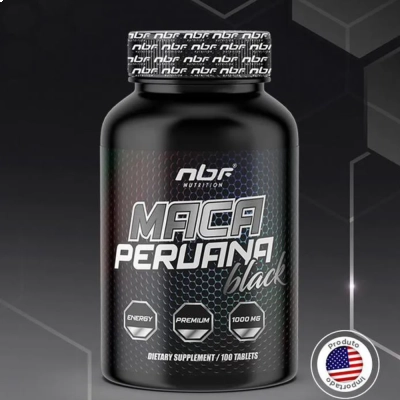 Maca Peruana Black, 1000mg, 100 Comprimidos, NBF Nutrition