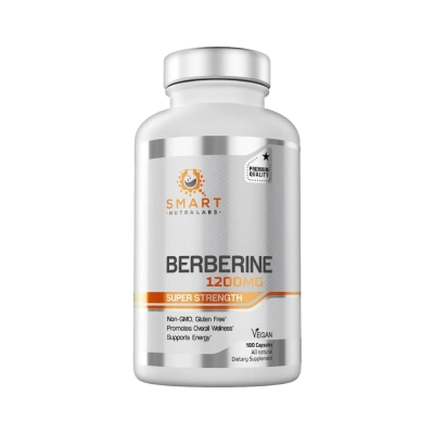 Berberine 1200mg, 180 Cápsulas, Smart NutraLabs