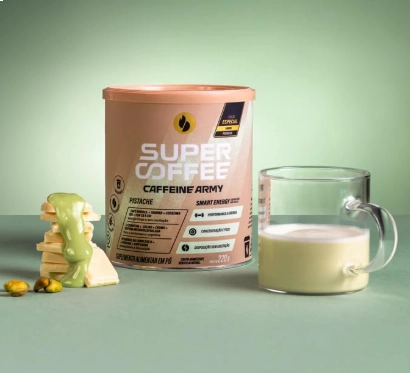SuperCoffe 3.0 Energia, Foco e Concentração, 220g, Sabores, Caffeine Army