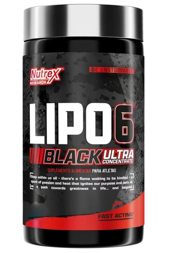 Lipo 6 Black, Ultra Concentrado, 120 Cápsulas, Nutrex, Formula Nacional