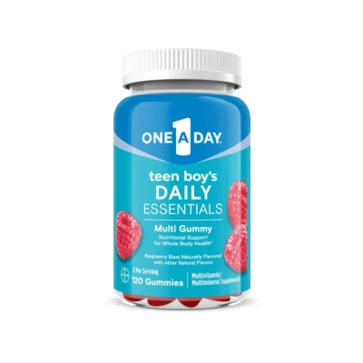 Teen Boy's Essentials, Multi Gummy, 120 Gummies, One A Day