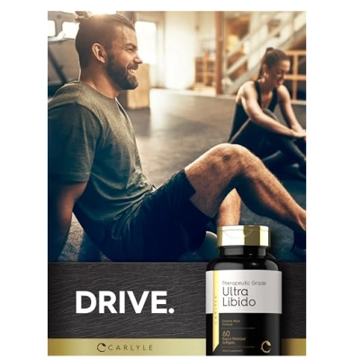 Ultra Libido, Fórmula para Homens, 60 Cápsulas, Carlyle