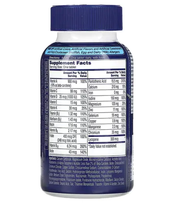 Multivitamínico para Homens, 200 Comprimidos, One-A-Day